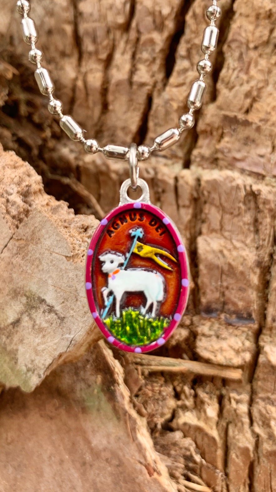 Collier Biblique Agneau De Dieu Pour Homme Et Femme - Pendentif Croix & Mouton Symbole De Foi, Pardon Et Rédemption
