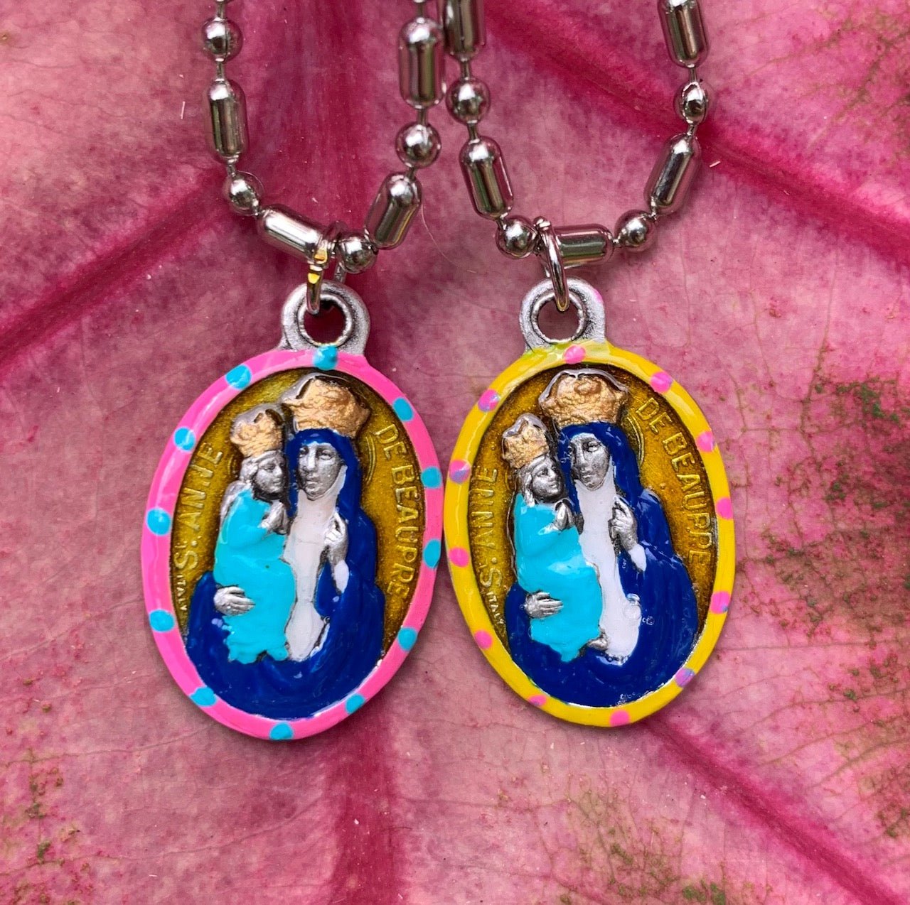 Anne de Beaupre, Saint Medal, Patron of Quebec, Canada, and France - Rob Clemenz SaintsforSinners