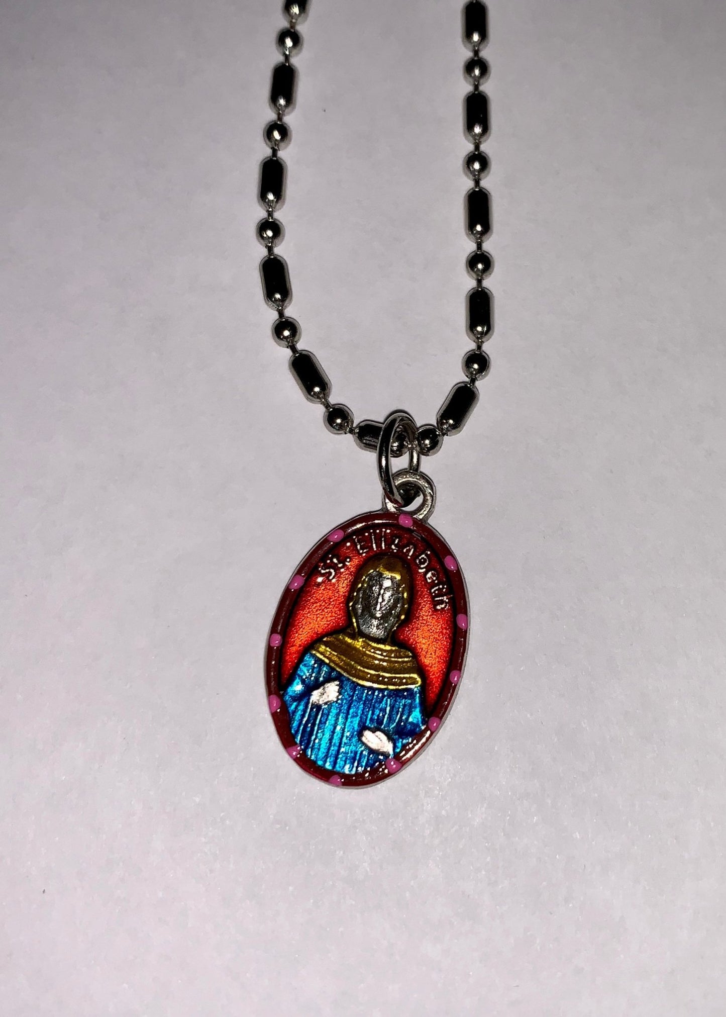 Elizabeth, Saint Medal, Patron Saint of Pregnant Women, Pregnancy Help - Rob Clemenz SaintsforSinners