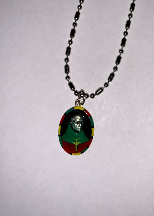 Junipero Serra, Hand - Painted Saint Medal, Missions, American West, Catholic Reformation - Rob Clemenz SaintsforSinners