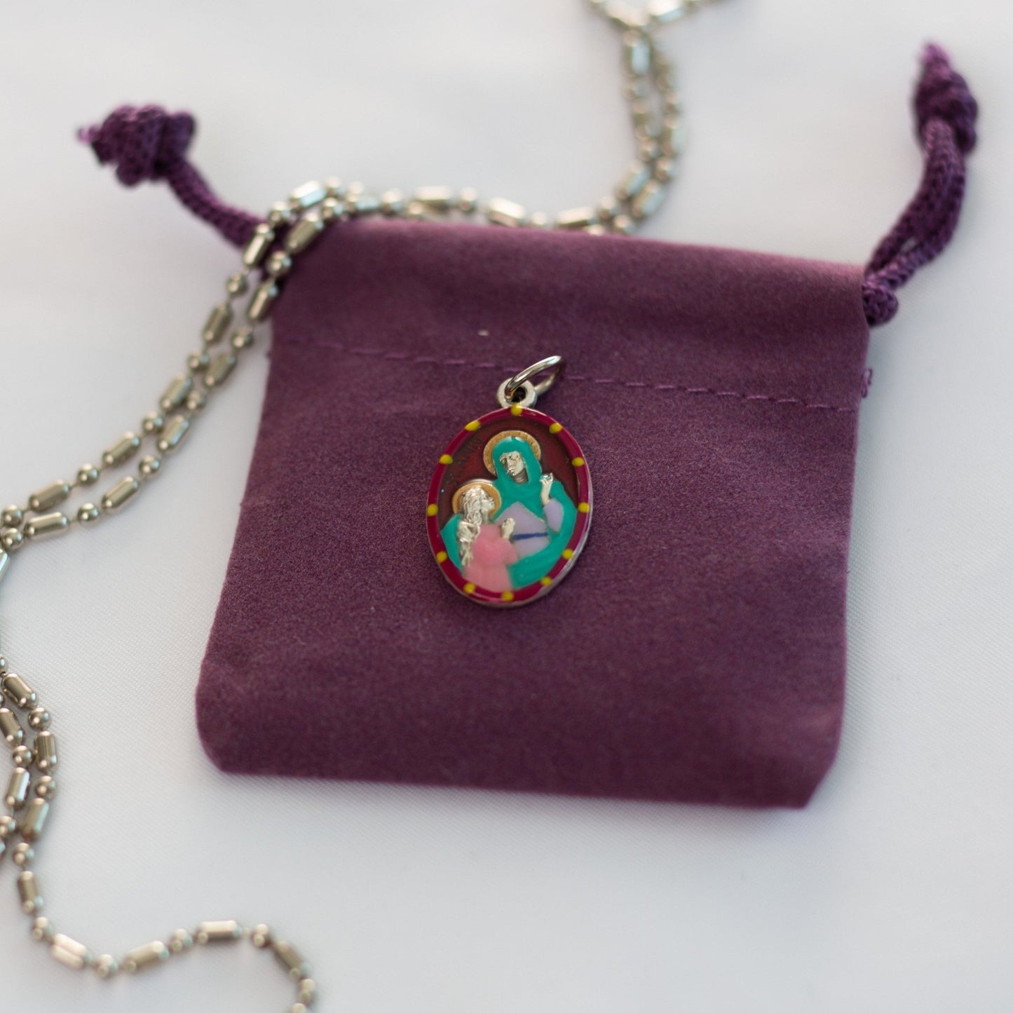 Ann, Anne, Anna Mothers Saint Medal, Patron of Grandmothers, Great Grandparents - Rob Clemenz SaintsforSinners