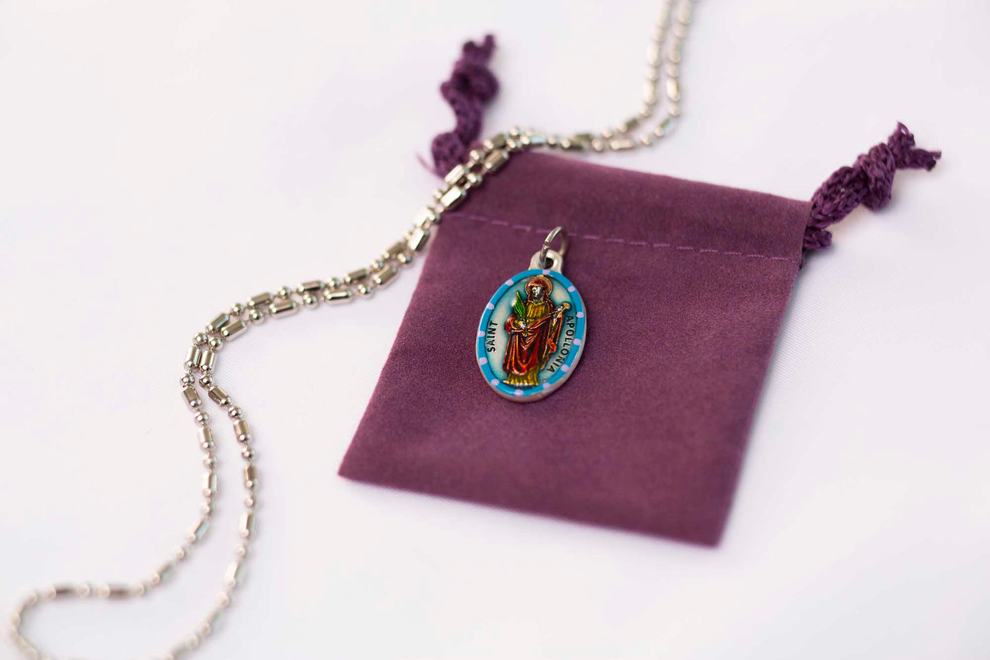 Apollonia, Apolonia Dentists Saint Medal, Patron Orthodontists, Invoked against Toothaches - Rob Clemenz SaintsforSinners