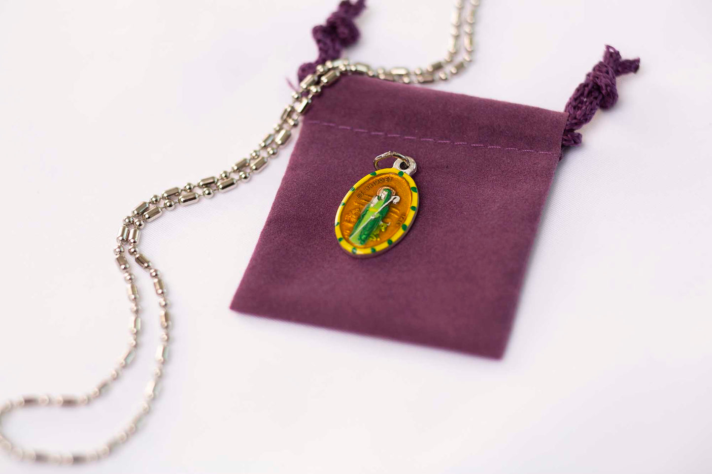 Bridget, Brigid, Saint Medal, Maritime Patron of Boatsmen, Cruise Ships, Vessels, Navy, and Sailors - Rob Clemenz SaintsforSinners