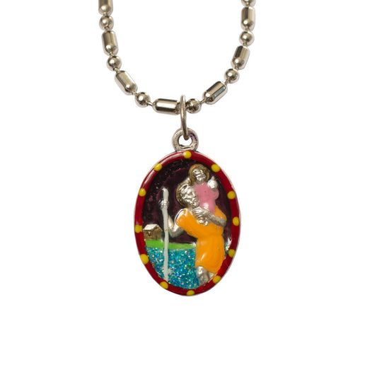 Christopher, Saint Medal #1 Safe Travel, Water, Surfers, Lifeguards - Rob Clemenz SaintsforSinners