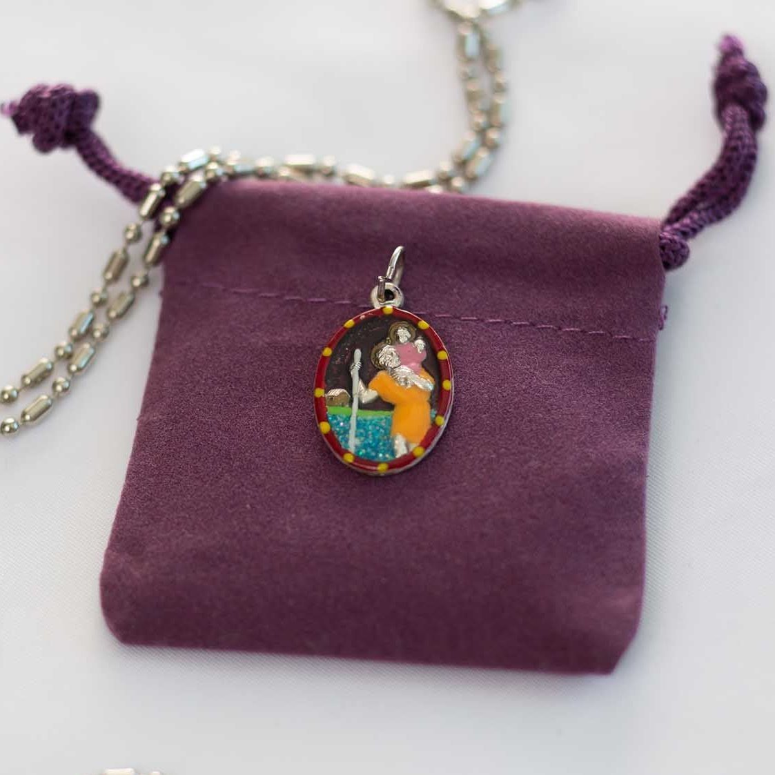 Christopher, Saint Medal #1 Safe Travel, Water, Surfers, Lifeguards - Rob Clemenz SaintsforSinners