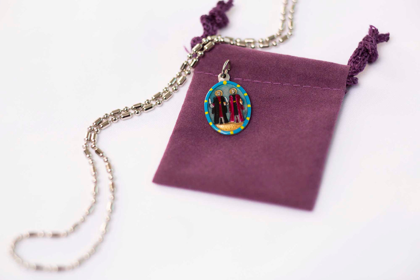 Cosmas and Damian, Saint Medal, Patron of Twins, Surgeons, Vets - Rob Clemenz SaintsforSinners