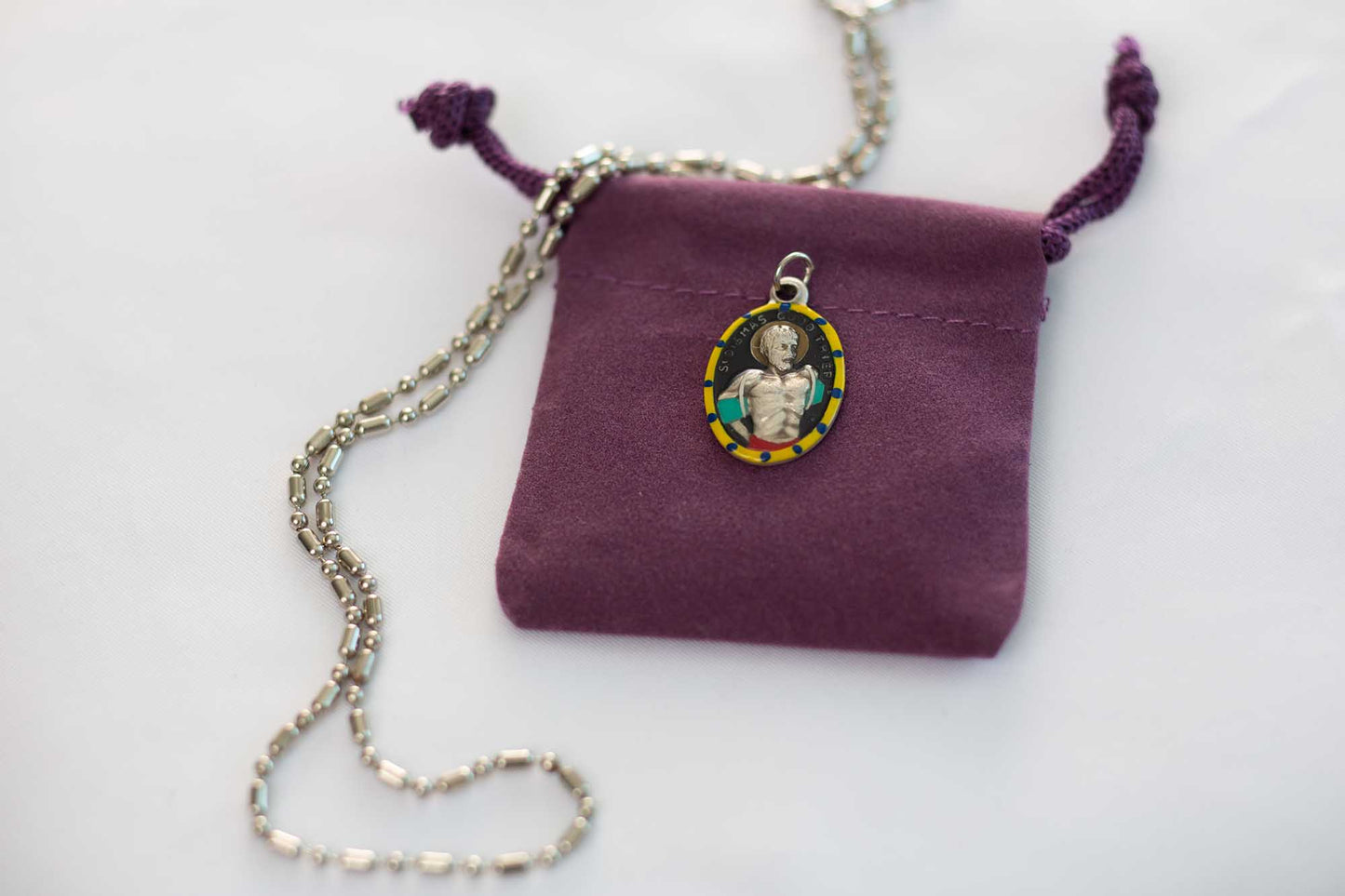 Dismas, Saint Medal, The "Good Thief," Patron Forgiveness, Invoked against Grudges - Rob Clemenz SaintsforSinners