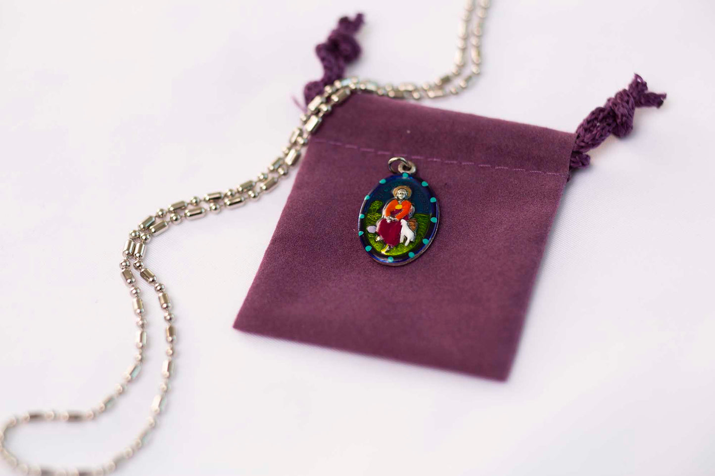 Germaine, Saint Medal, Patron of the Handicapped, Disability Awareness, ADA - Rob Clemenz SaintsforSinners