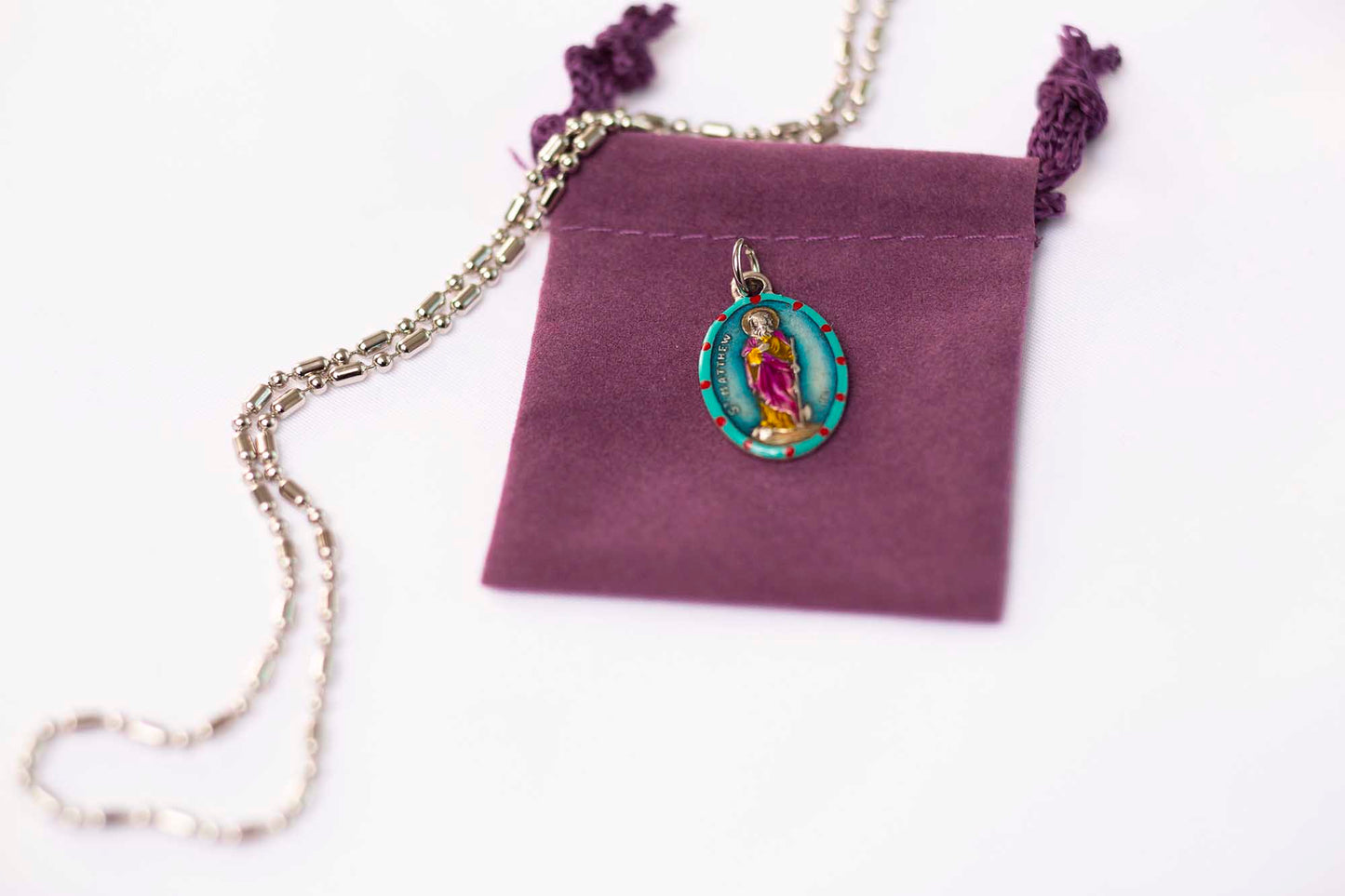 Matthew, Saint Medal, Evangelist, Tax Collector, Patron of Bankers, Stockbrokers - Rob Clemenz SaintsforSinners