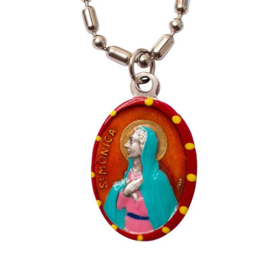 Monica, Saint Medal, Mother of Augustine, Patron of Mothers, Troubled Children - Rob Clemenz SaintsforSinners