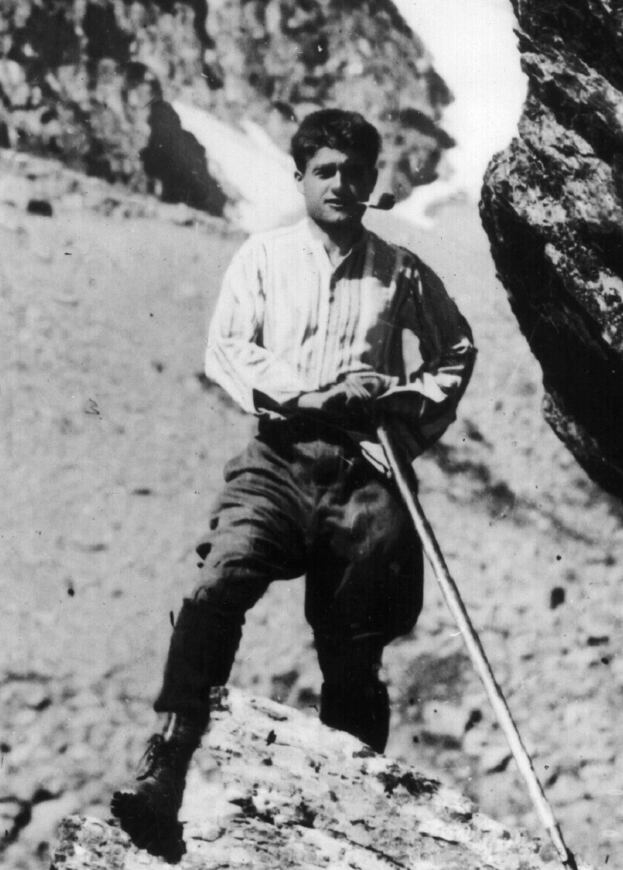 Pier Giorgio Frassati, Hand - Painted Saint Medal, Patron of Bikers and Hikers, Mountain Climbers - Rob Clemenz SaintsforSinners