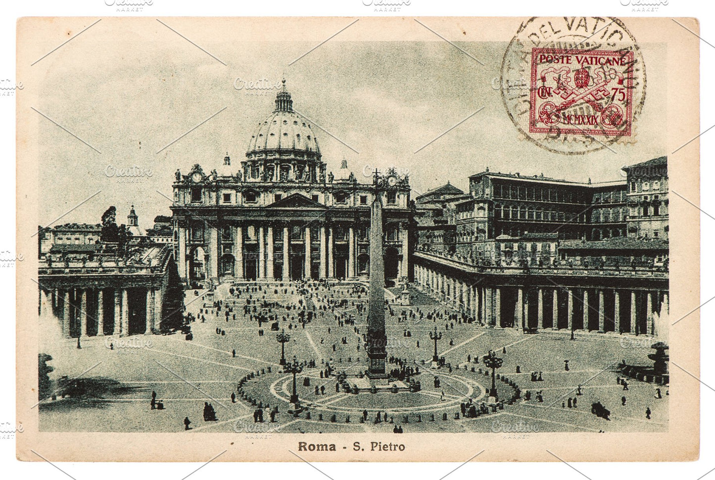 Vatican City Postcard - Rob Clemenz SaintsforSinners