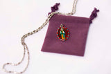 Saint Servatius Medal - Hand-Painted on imported Italian Silver by Saints For Sinners