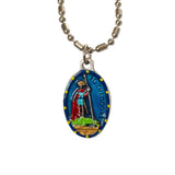 Theodore, Hand-Painted Saint Medal, Patron of Venice, Protection of Soldiers