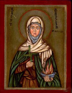 Saint Bridget of Ireland - Rob Clemenz SaintsforSinners