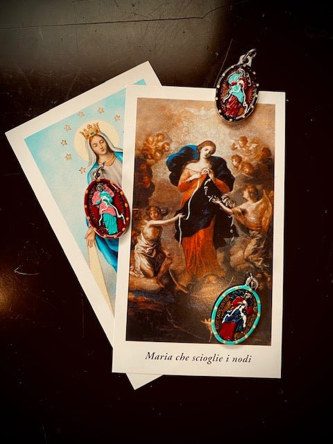 Day 12 of Lent 2023 🧶 Our Lady Undoer of Knots - Rob Clemenz SaintsforSinners