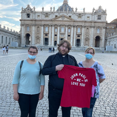 Today's Newsletter Topics, A Very Curious Survey and  …We’re Back from Rome & the Vatican and We Found Lots of New Items for those of you who Asked by Sending in Notes, Cards, Letters, and the SASE's -  Wait 'til you see the pile of mail! BEAUTIFUL!