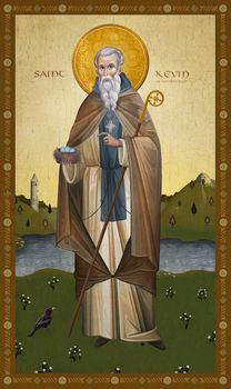 Saint Kevin of Glendalough - Rob Clemenz SaintsforSinners