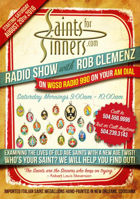 Trip To Shrine of Our Lady of Ghisallo, WGSO Radio Show & Trip to Rome - Rob Clemenz SaintsforSinners