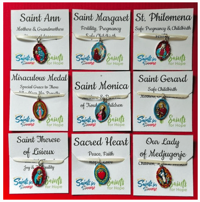 48 Hour Mother's Day Sale 💐 Any Saint Medal for $20 - Rob Clemenz SaintsforSinners