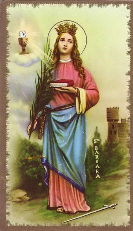 Saint Barbara - Rob Clemenz SaintsforSinners