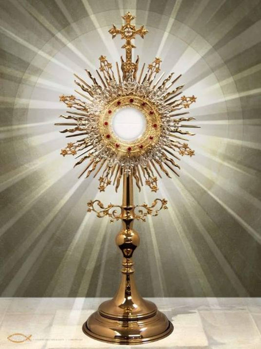 Blessed Sacrament Monstrance - Rob Clemenz SaintsforSinners