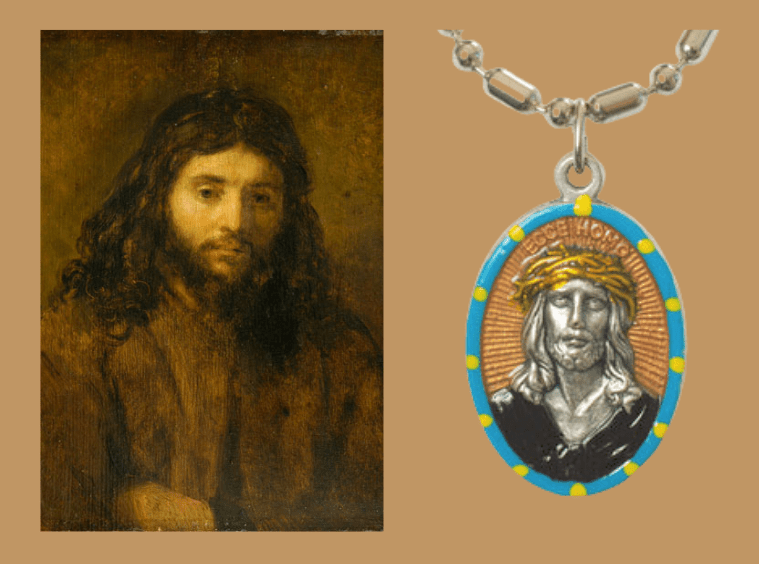 28th Day of Lent - Ecce Homo  ✝️   "Behold The Man" - Rob Clemenz SaintsforSinners