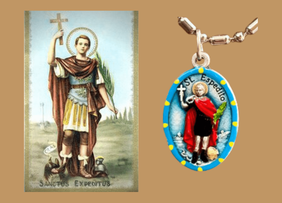 16th Day of Lent - Saint Expedite  💰   Patron Saint Invoked Against Procrastination - Help During Emergencies - "The Money Saint" - Rob Clemenz SaintsforSinners