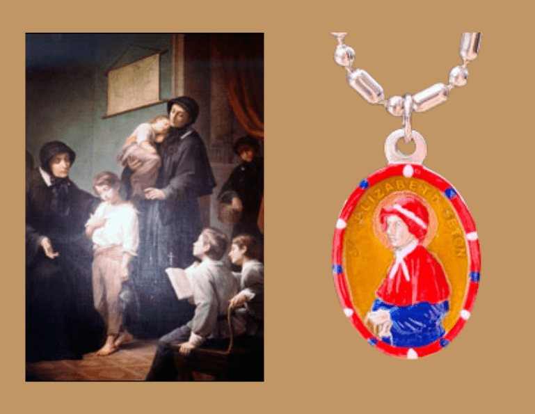 30th Day of Lent - Saint Elizabeth Ann Seton  🏫   The First American Born - Saint Patron of Educators and American Pride - Invoked perseverance with Hope that “The Best Is Yet to Come” - Rob Clemenz SaintsforSinners