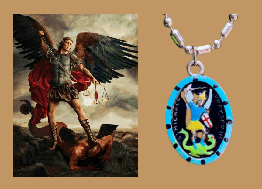 12th Day of Lent - Archangel Michael the Protector  👼  Patron of Police & First Responders - Invoked for Cemetery Preservation - Rob Clemenz SaintsforSinners