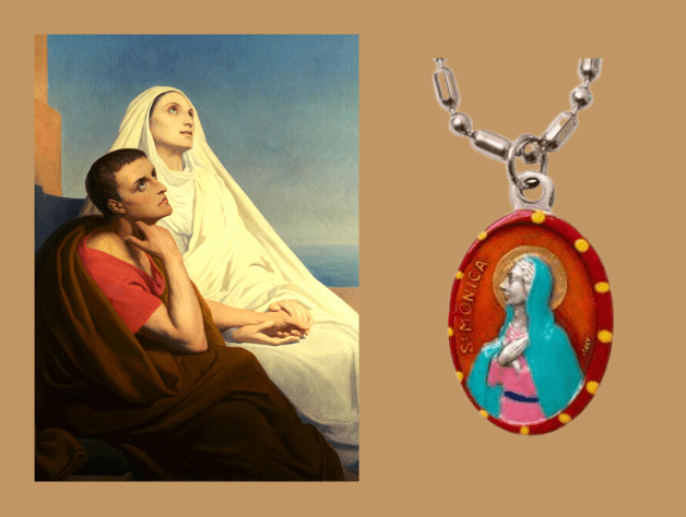 34th Day of Lent - Saint Monica   👩‍👦   Patron of Mothers and Grandmothers - Invoked for Help with Challenging Children - Invoked for Harmony after Conflict - Rob Clemenz SaintsforSinners