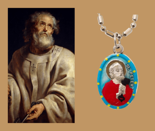 39th Day of Lent - Saint Peter the Apostle   🗝️   Heaven's Gatekeeper - Patron of Locksmiths - Rob Clemenz SaintsforSinners
