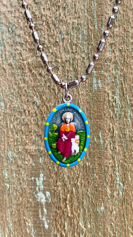 Germaine, Saint Medal, Patron of the Handicapped, Disability Awareness, ADA