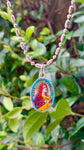 Mary Magdalen, Hand-Painted Saint Medal, Patron of Hair Stylists, Perfumers