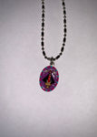 Our Lady Of San Juan De Los Lagos, Hand-Painted Medal, Mexico, Patron of Safety