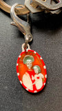 Our Lady of La Vang, Hand-Painted Saint Medal, Patron of Vietnam and Vietnamese Immigrants