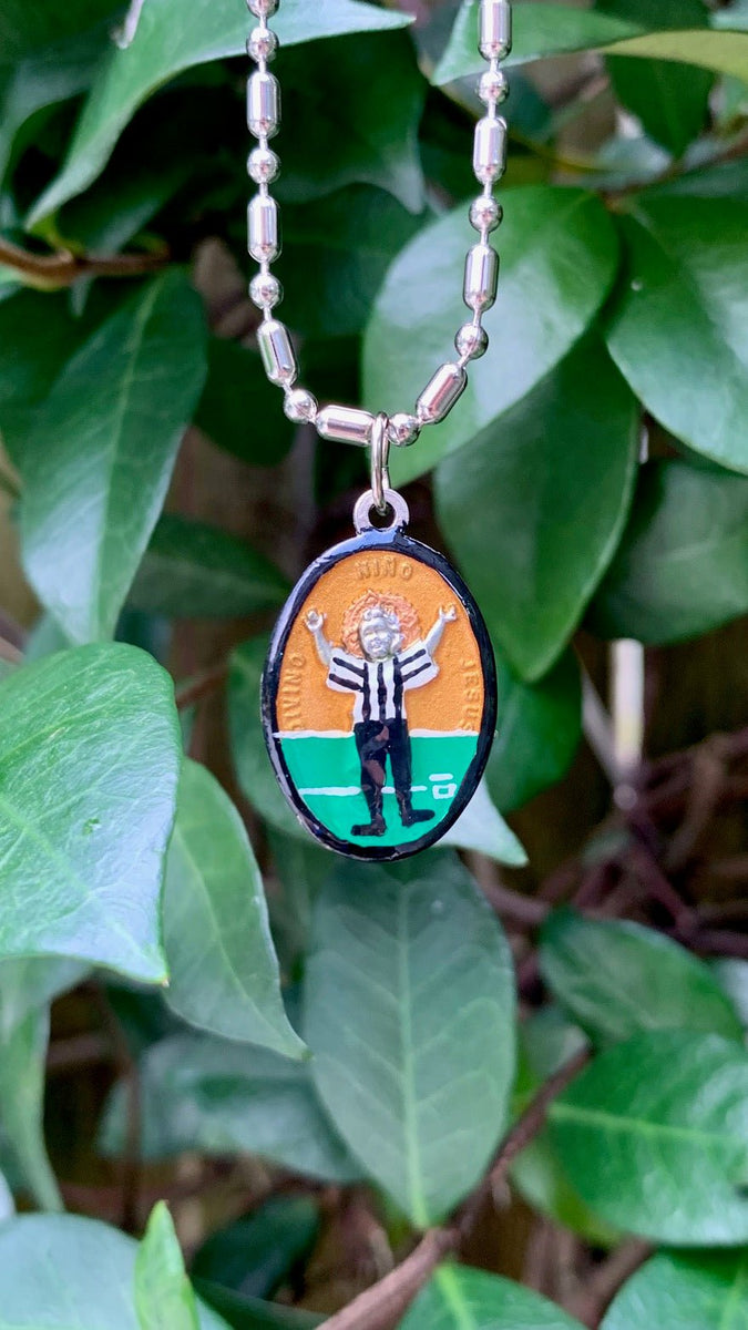 Touchdown Jesus Medal, University of Notre Dame, Patron of Football ...