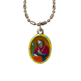 Saint Alphonsus Medal - Hand-Painted on Italian Silver by Saints for Sinners