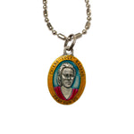 Blessed Chiara Luce Badano Medal - Hand-Painted on Italian Silver by Saints for Sinners