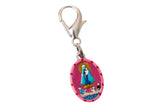 Our Lady of Charity Miraculous Medal - Hand-Painted on Italian Silver by Saints For Sinners
