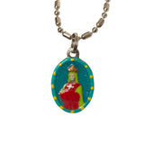 Our Lady of La Salette Medal - Hand-Painted on imported Italian Silver by Saints For Sinners