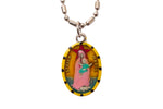 Stella Maris Medal Necklace - Hand-painted on imported Italian Silver by Saints For Sinners