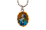 Saint Stephen Medal - Hand-Painted on imported Italian Silver by Saints For Sinners