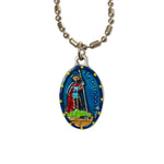 Theodore, Hand-Painted Saint Medal, Patron of Venice, Protection of Soldiers
