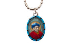 Saint Thomas More Medal - Hand-Painted on imported Italian Silver by Saints For Sinners